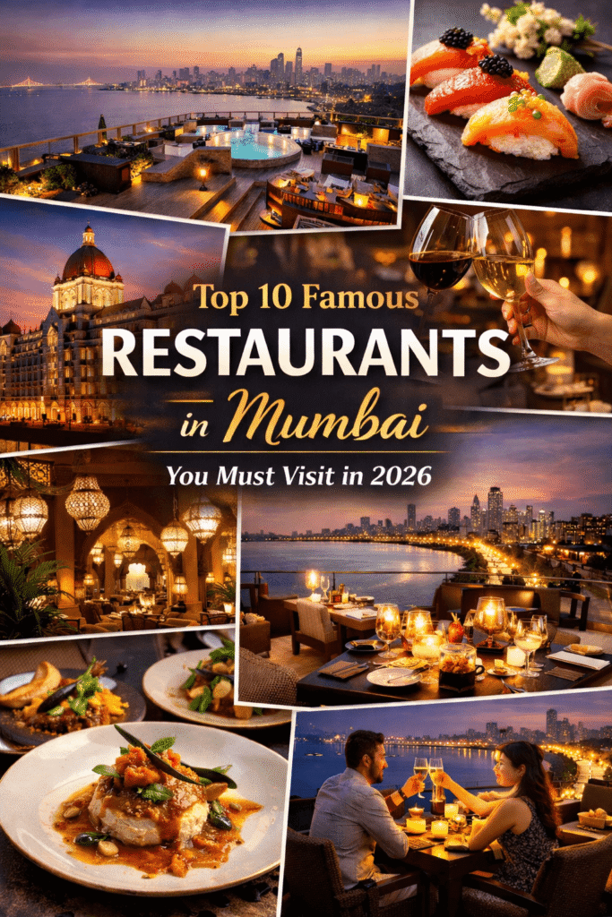 Top 10 restaurants in Mumbai