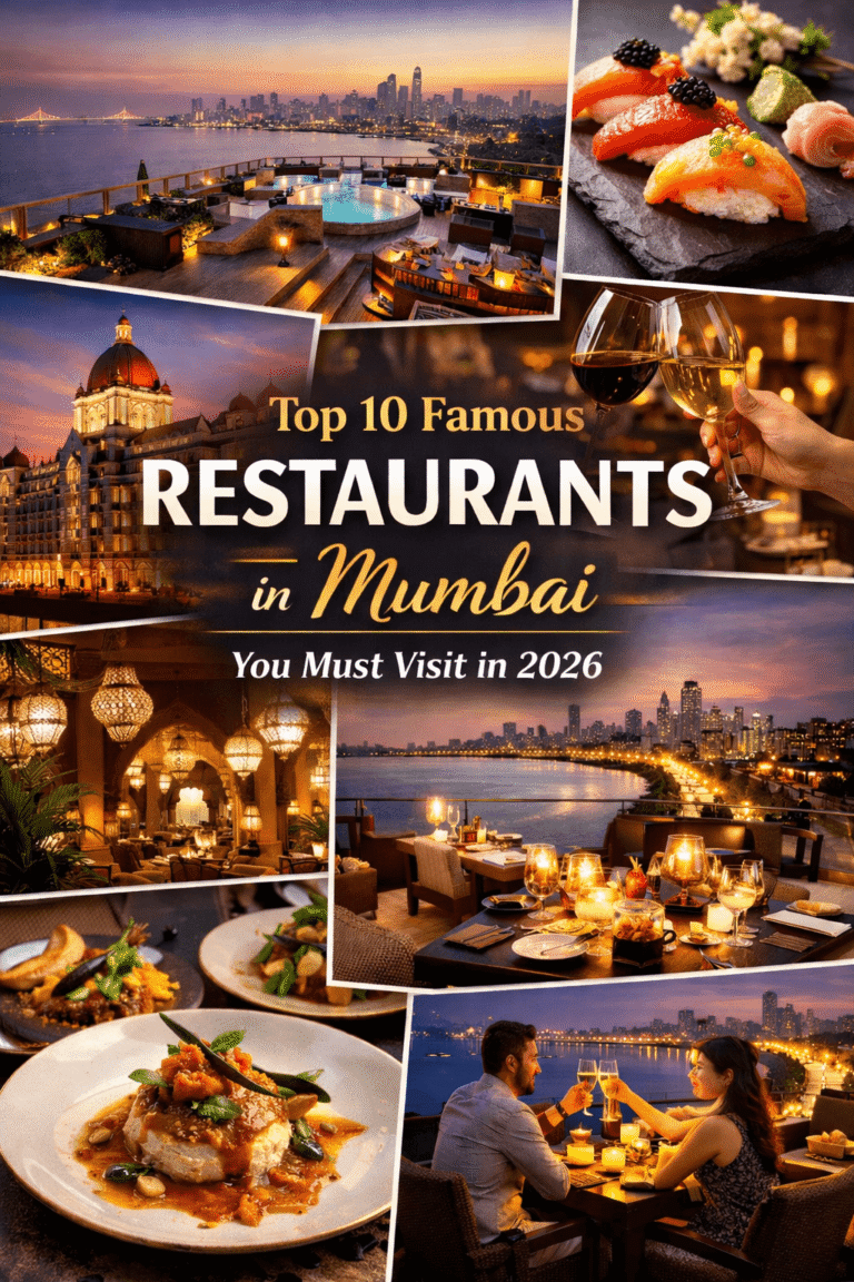 Top 10 restaurants in Mumbai