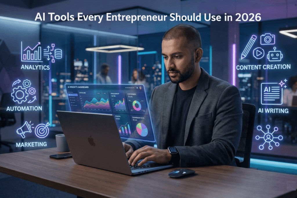 AI tools for entrepreneurs 2026