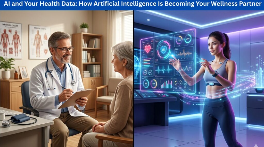 how AI monitors your health data