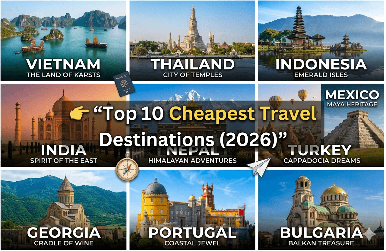 budget travel destinations 2026